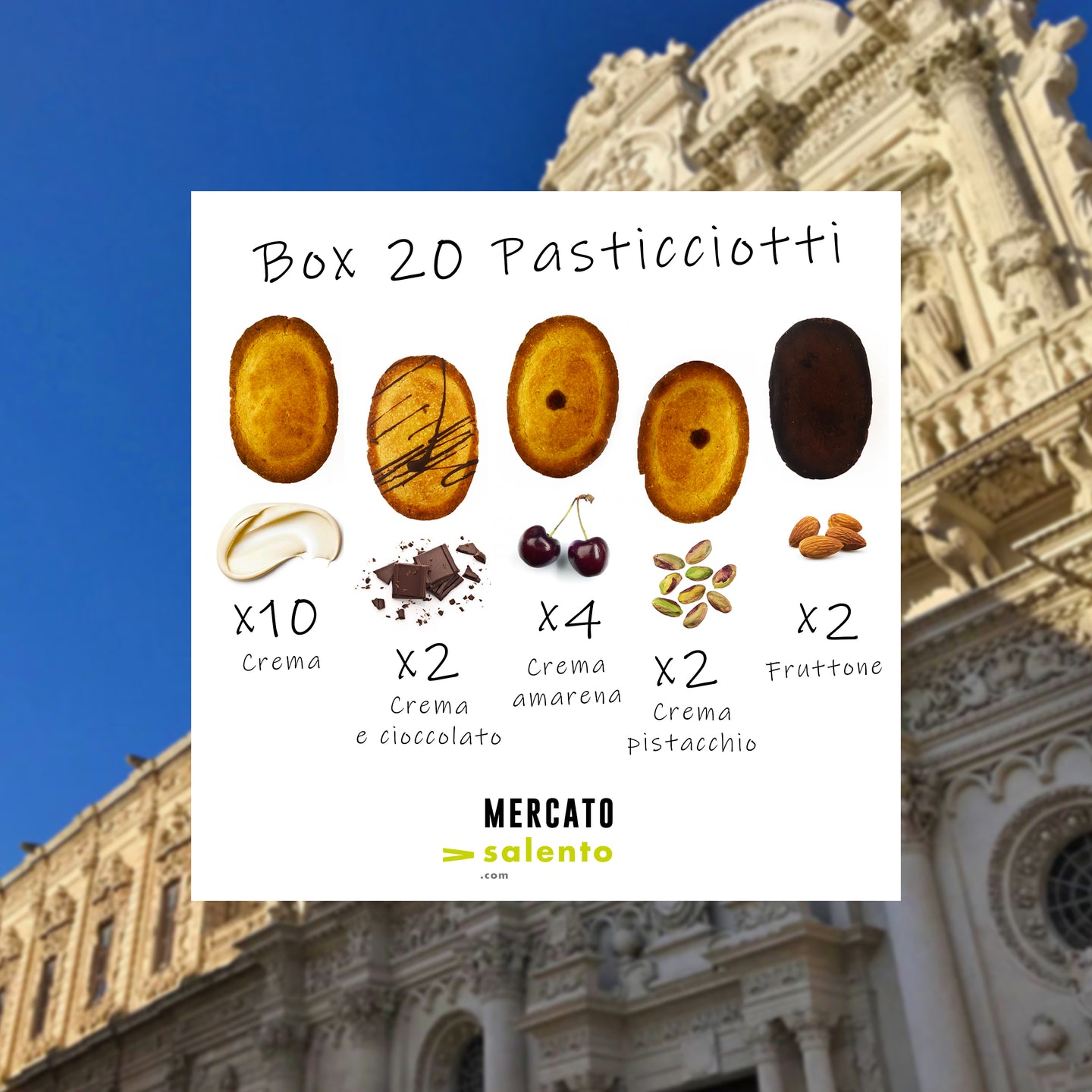 Box 20 Pasticciotti