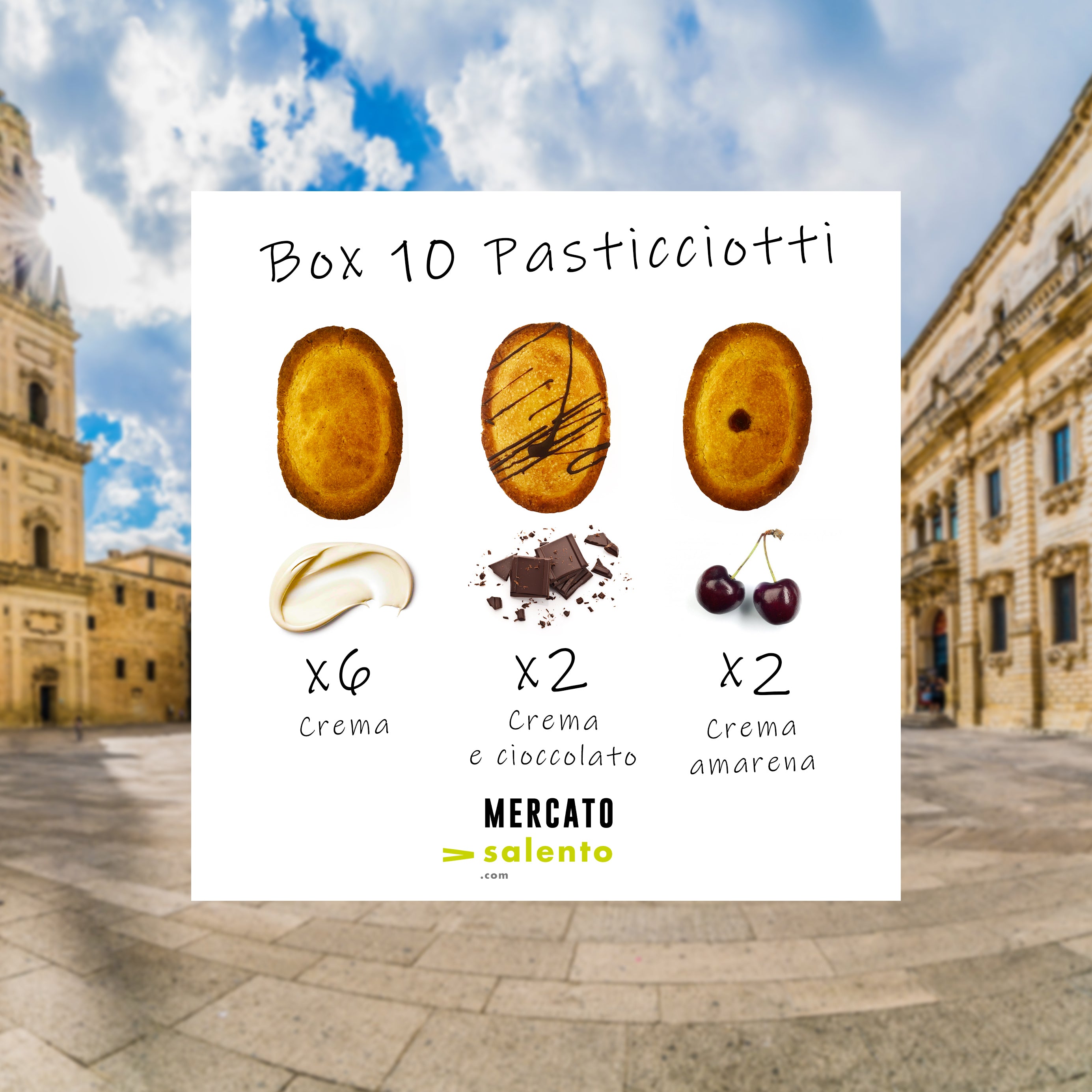 Box 10 Pasticciotti –