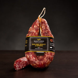 Salame a Staffa Dolce, Santoro -  Staffa (450gr)