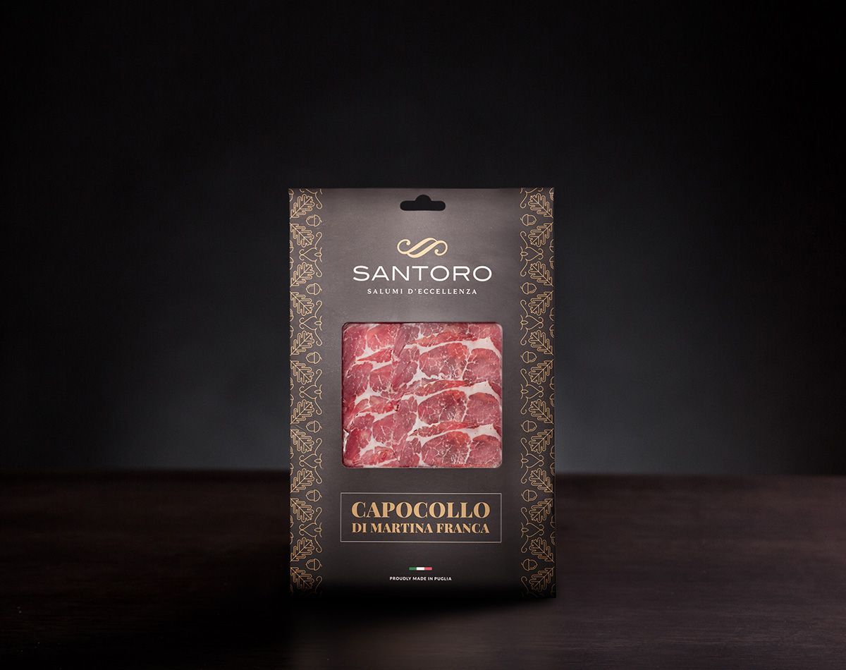 Capocollo di Martina Franca, Santoro -  affettato (120 gr)